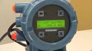 Rosemount 8732EM LOI Operation - How to Stop and Start the Totalizer