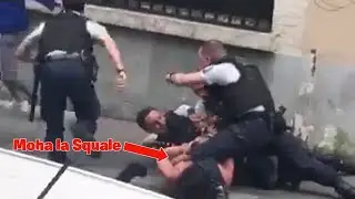 MOHA LA SQUALE ARRESTATION DANS LE 18eme A PARIS