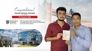 UK Student Visa Success | Study MSc in BIMAP at Northumbria University | AIMS Education Bangladesh