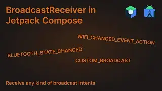 Easiest Way to Implement a BroadcastReceiver in Android Jetpack Compose - Android Studio Tutorial