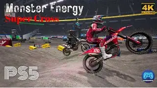 MONESTER ENERGY SUPER CROSS-Gameplay-PS5-4K