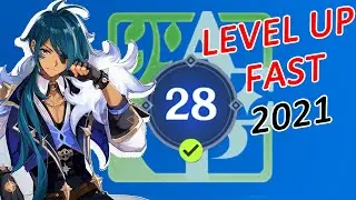 TIPS HOW TO LEVEL UP ADVENTURE RANK FAST | GENSHIN IMPACT 2021