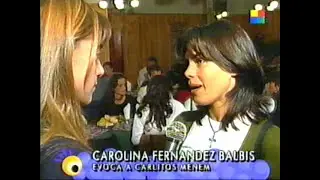 DiFilm - Carolina Fernandez Balbis evoca a Carlitos Menem (1995)