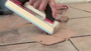 How to Floor Grout Video 2 of 4