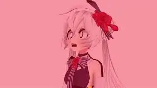 [MMD Talkloid] Fukase kicks Eleanor in the shin