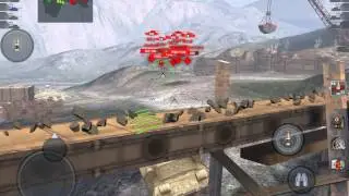 Запись боя Wot Вlitz более менее норм, играл на Объект 704