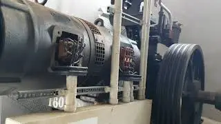 Last ride (by hand) Schindler traction lift elevator from 1959