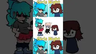Friday Night Funkin 17Mooz Girls Night #shorts