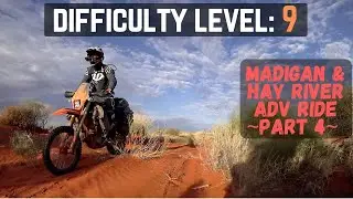 Are we CRAZY? This track is HARD!  | KTM 500 Madigan Track Desert Crossing Part 4