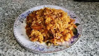 Плов классический, можно даже при похудении, 154,5 кк на 100 гр!