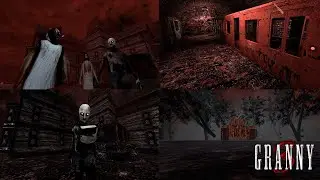Все кошмарные концовки Улучшенной Гренни 3. Granny 3 Enhanced