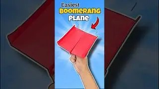 How to Make Amazing Boomerang plane