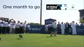 One Month To Go | Ceremonial Tee Shot in Year of Tolerance (DPWTC)