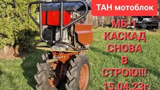 МБ-1 КАСКАД. Снова в строю! 15.04.23г. Подготовка к огородному сезону.
