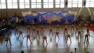 Чемпионат Украины по Черлидингу.  Команда🎀Rainbow🎀