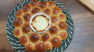 😍😍PEYNİR SOSLU KABARIK SÜTLÜ EKMEK