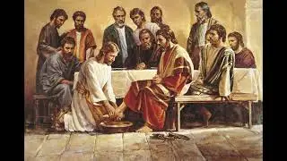 Jesus washing his disciples feet x lovers from the past- mareux