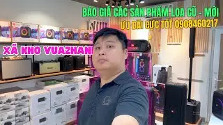 Cập nhật giá bán Loa Di Động hàng cũ - mới tại shop Vua2hand vào ngày 7/9