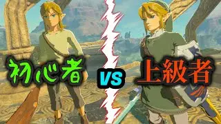 【ブレワイ】初心者と上級者の違い　Noob vs Pro【ゼルダ/BotW】