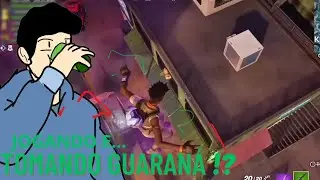 JOGANDO, TOMANDO GUARANÁ E VENCENDO?!