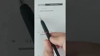 Antrenmanlarla matematik 1 16. Gün 2.Antrenman