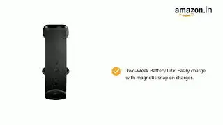Xiaomi Mi Smart Band 6, Larger AMOLED Screen(Black) 1.56 Inches - 3.96 cm