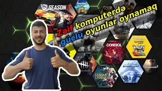 Zəif komputerdə necə oyun oynamaq olar | GeforceNowu yoxladım