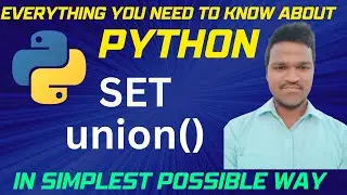 Python Set Union | Python Union and Set Union and Intersection | python set 