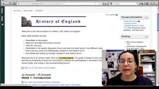 Welcome to History 105 Honors Online