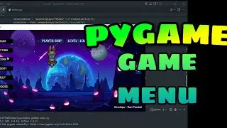 Python Pygame : Game Menu
