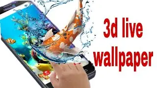 Live wallpaper in android mobile screen | live wallpaper in Samsung Galaxy