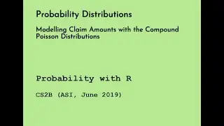Modelling Claim Amounts with the Compound Poisson Distributions with R - Poisson and Gamma