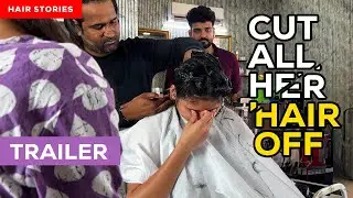 "There is hair fallen everywhere 😥 Today I am going to put an end to this problem" 😤