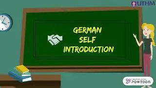 German Simple Self Introduction