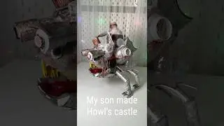 My 11 year old made Howl’s moving castle 