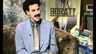 Borat (Sacha Baron Cohen) on women drivers