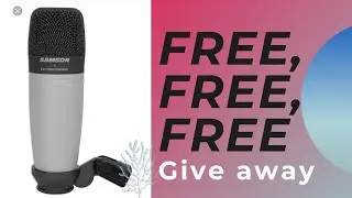 Free.. Free.. Give away Samsan C01 microphone