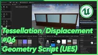 Tessellation/Displacement #06 Geometry Script (Part 1) - Unreal Engine 5