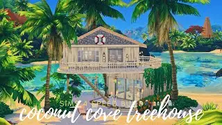 COCONUT COVE TREEHOUSE | Sims 4 Speed Build