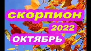 ТАРО СКОРПИОНЫ ОКТЯБРЬ 2022