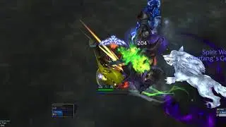 WoW Shadowlands 2v2 Arena - Sham 1v2