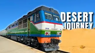 Crossing Uzbekistan’s DESERT by Train! (Khiva to Bukhara)