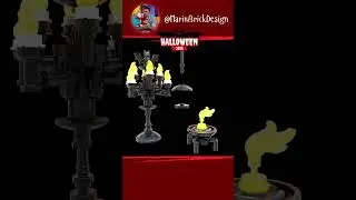 LEGO Halloween Vampire Candle Holder Video Tutorial🧛‍♂️  
