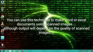 How to convert text in images to word document?