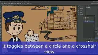 [Easy fix] How to change cursor circle shape brush tool in Photoshop.