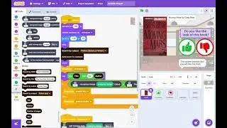 Use Scratch to predict if you like a book cover (no audio)