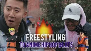 ASKING PEOPLE TO FREESTYLE TO ANIME BEATS