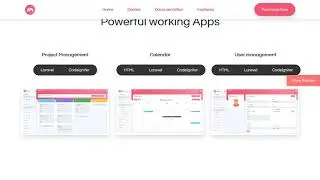 Metorik - Laravel, Codeigniter, HTML Admin Template and Seed Project