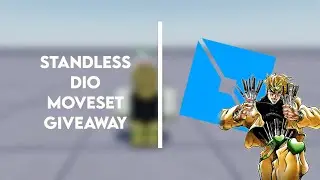 Standless Dio Moveset GIVEAWAY | Roblox Studio