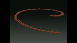 ZBrush - Create a Flat Spiral